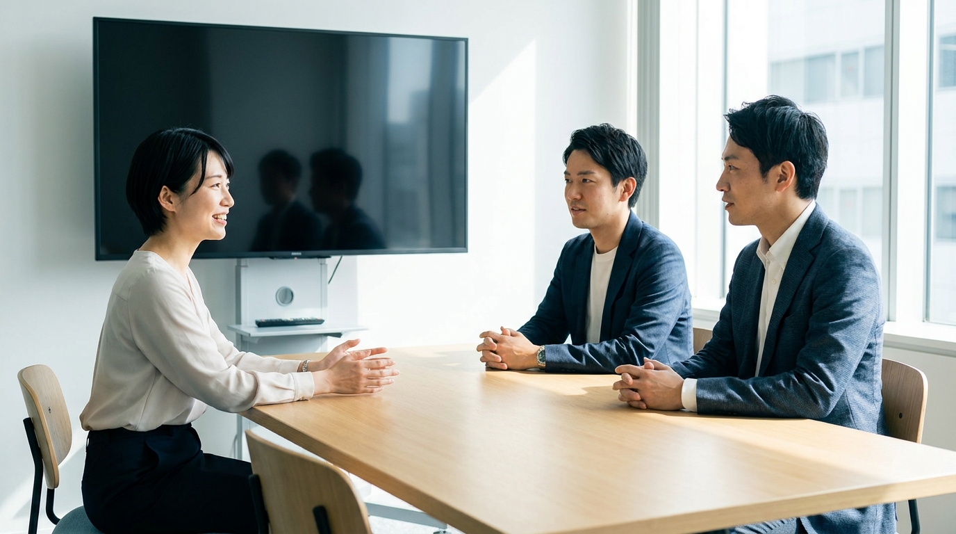 LP素材のファイルが整理されたデザインツールの画面。複数のバリエーションが並んでいる、クリエイティブ資産の管理イメージ